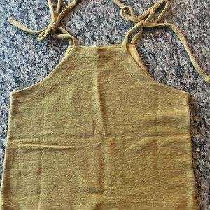 Madewell Tie Shoulder Tank Top. NWT. Small